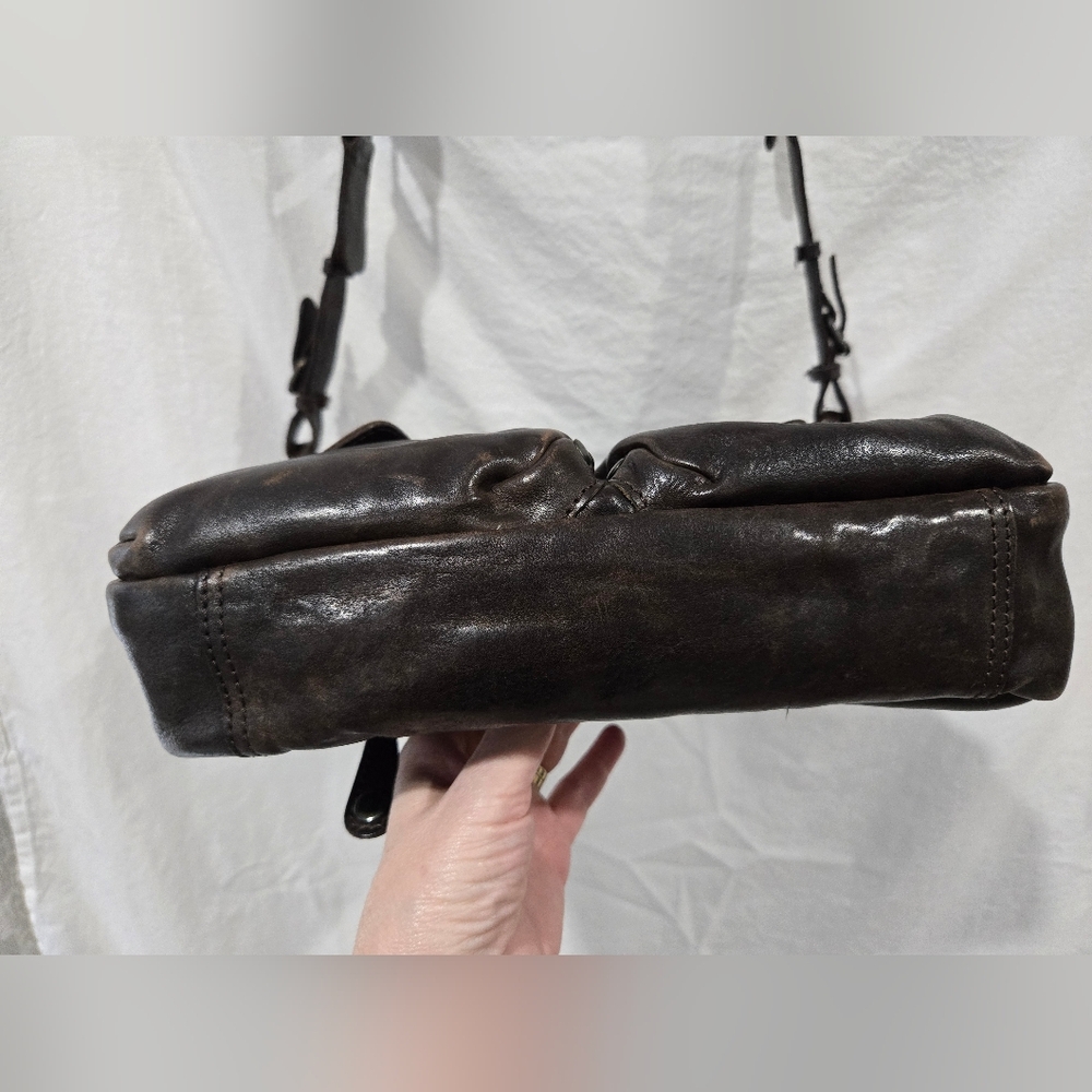 Aunts And Uncles Leather Crossbody Bag Very Good Condition - Picture 3 of 9